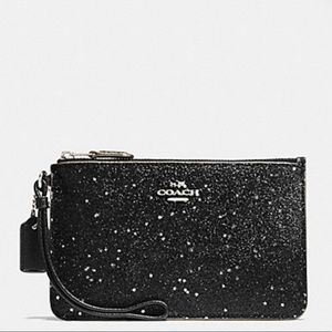 Coach Star Glitter wristlet